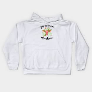 Pro-women, Pro-choice Kids Hoodie